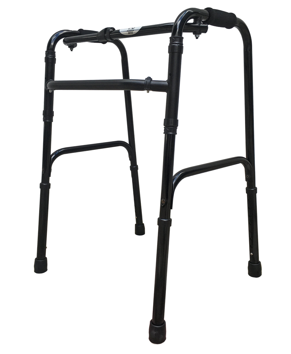 Andadera Plegadiza Caminable De Aluminio Adulto  MOD. 612BK