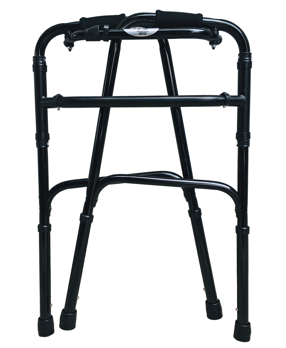 Andadera Plegadiza Caminable De Aluminio Adulto  MOD. 612BK