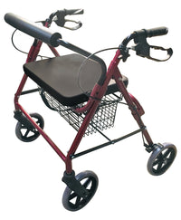 Andadera rollator bariátrica ancha económica capacidad de peso 150 Kg MOD.882