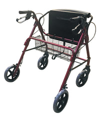 Andadera rollator bariátrica ancha económica capacidad de peso 150 Kg MOD.882