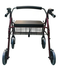 Andadera rollator bariátrica ancha económica capacidad de peso 150 Kg MOD.882