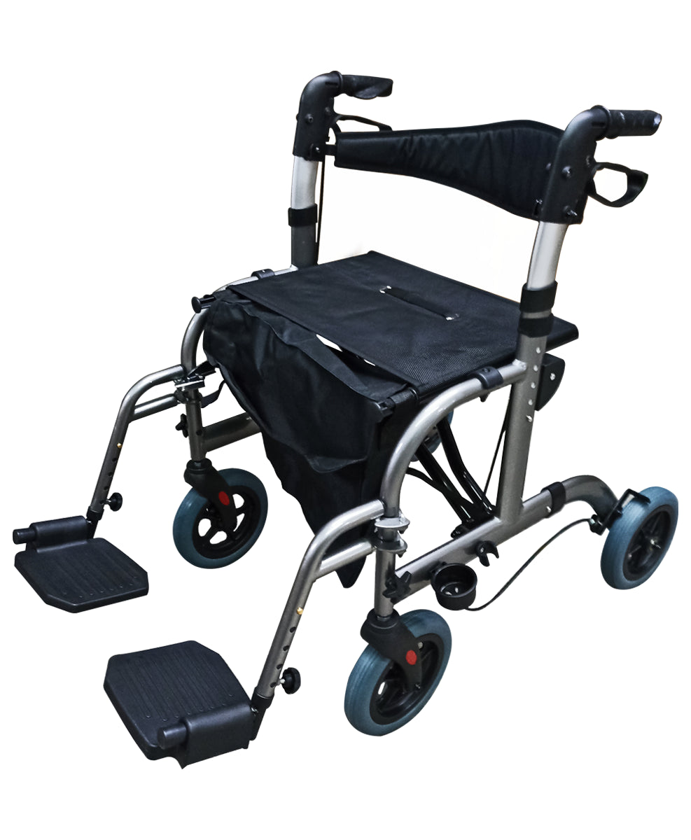 Andadera Rollator Con Pieceras y asiento MOD. 9103