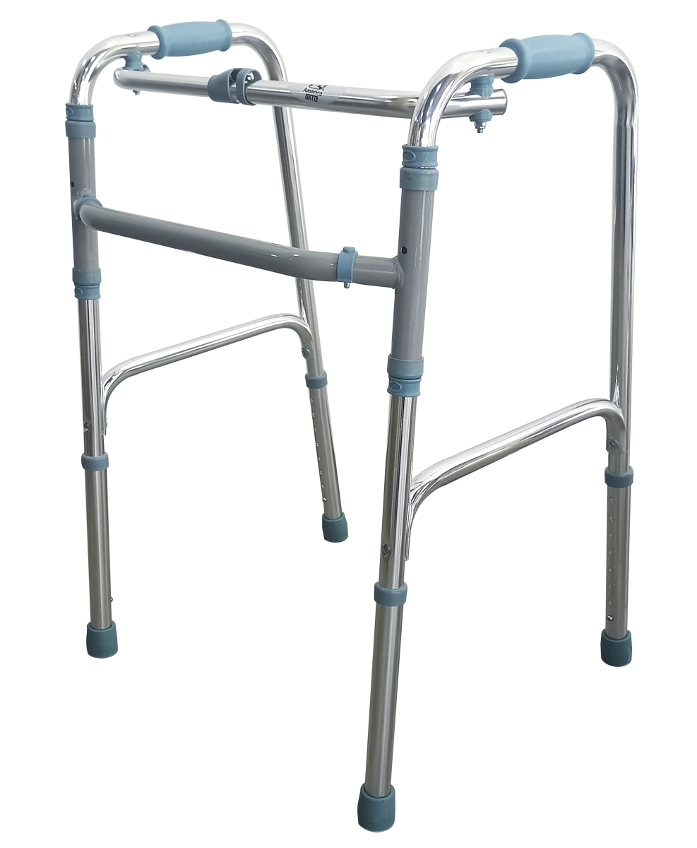 Andadera plegadiza de aluminio MOD. 611