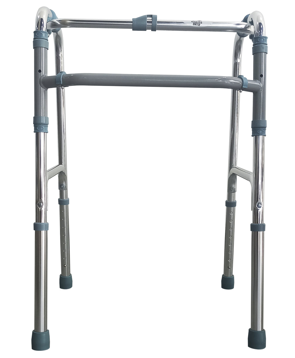 Andadera plegadiza de aluminio MOD. 611