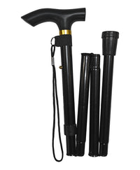 Bastón Aluminio Plegadizo Puño Alemán Económico MOD. 61963