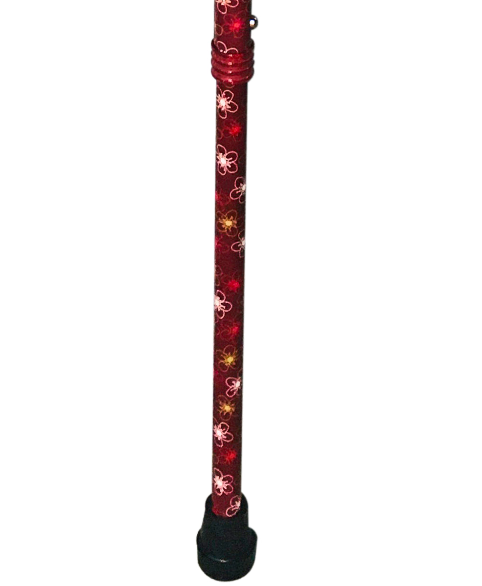 Bastón estampado tinto offset mod. 602-8713-3