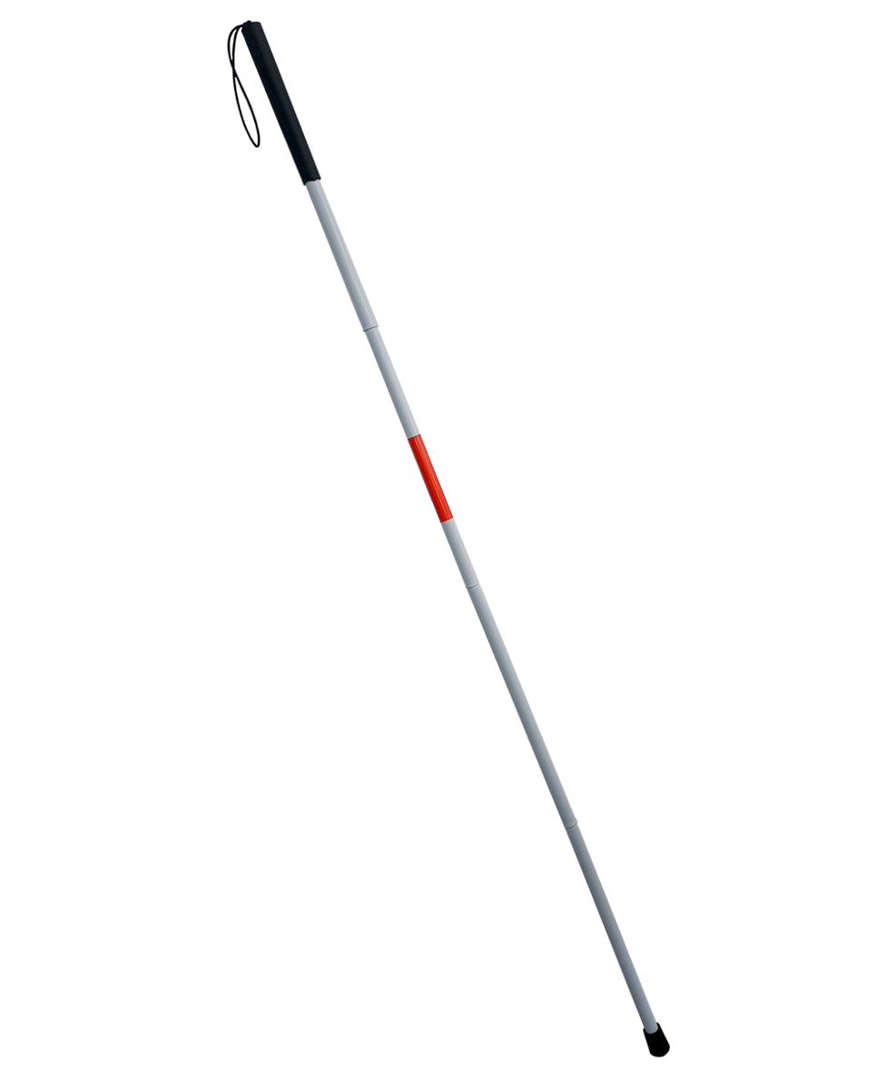 Baston Invidente Plegadizo Reflejante Ciego Ortiz Blanco MOD. 10145