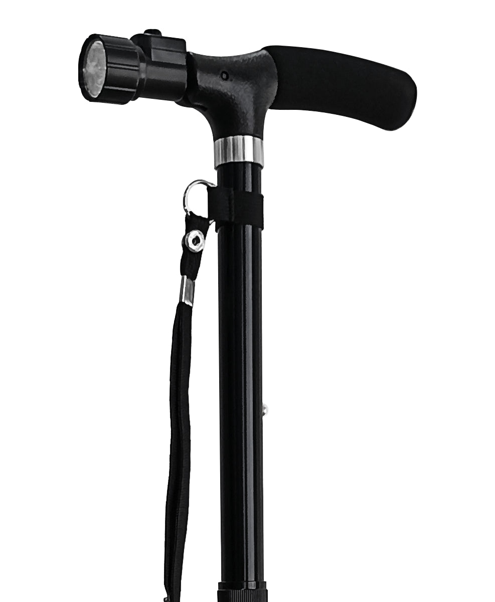 Bastón plegable con lampara MOD. 607L