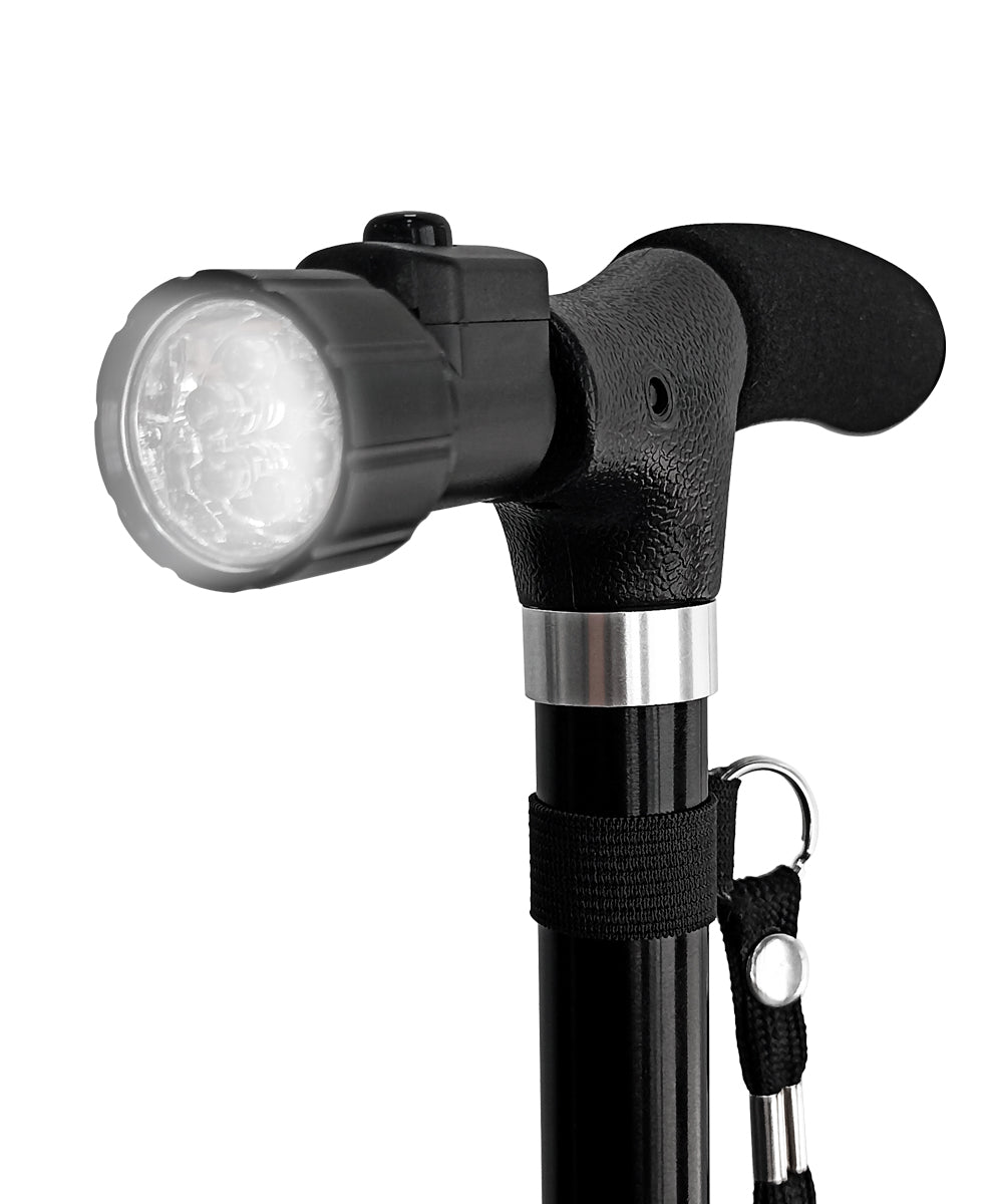 Bastón plegable con lampara MOD. 607L