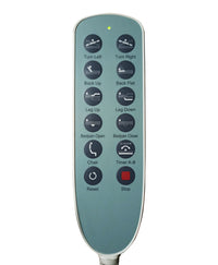 Cama de hospital eléctrica con cómodo, colchón, barandal, mesa MOD: B3060