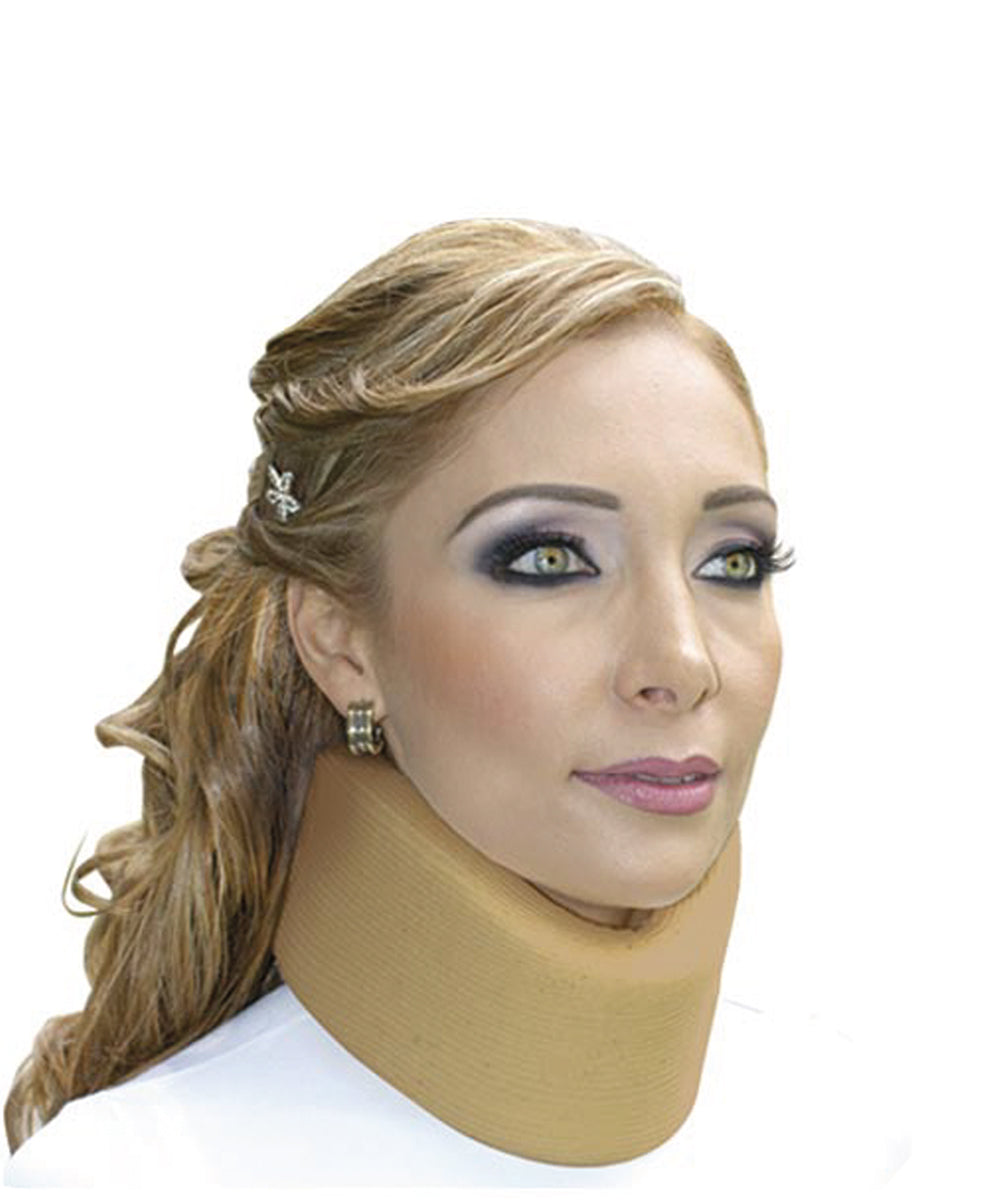 Collar cervifoam beige perfil bajo MOD. 20B