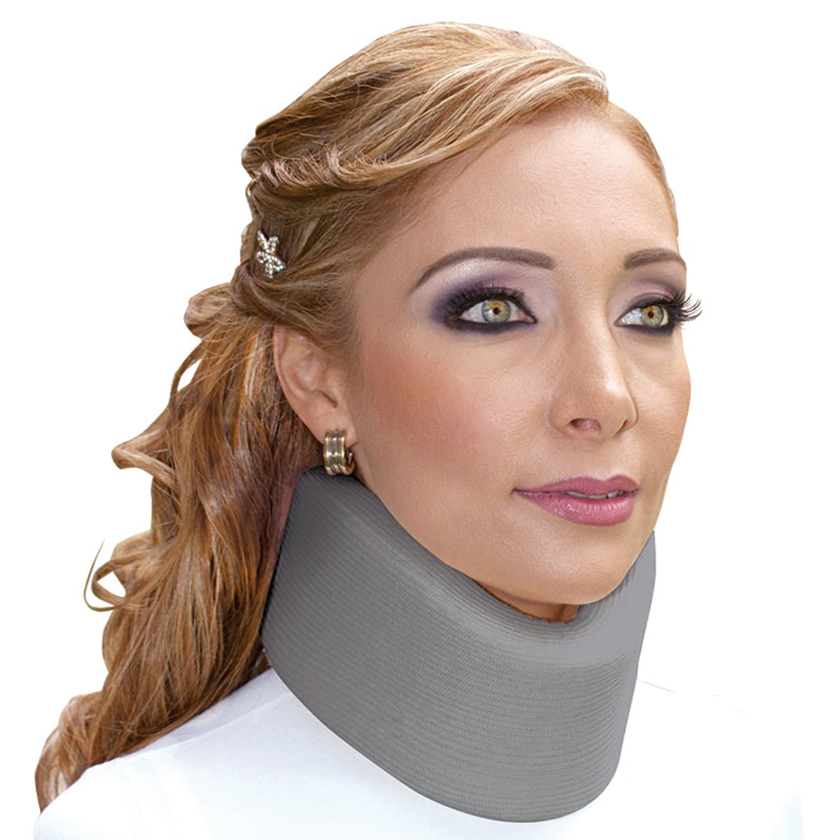Collar cervifoam gris perfil alto MOD. 22A