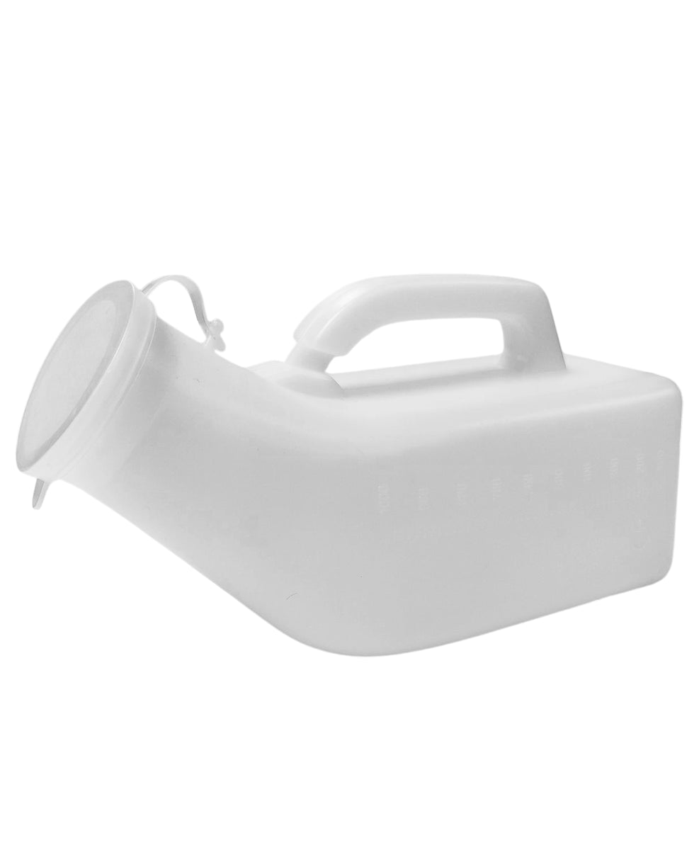 Cómodo pato graduado para orina traslucido MOD. 993