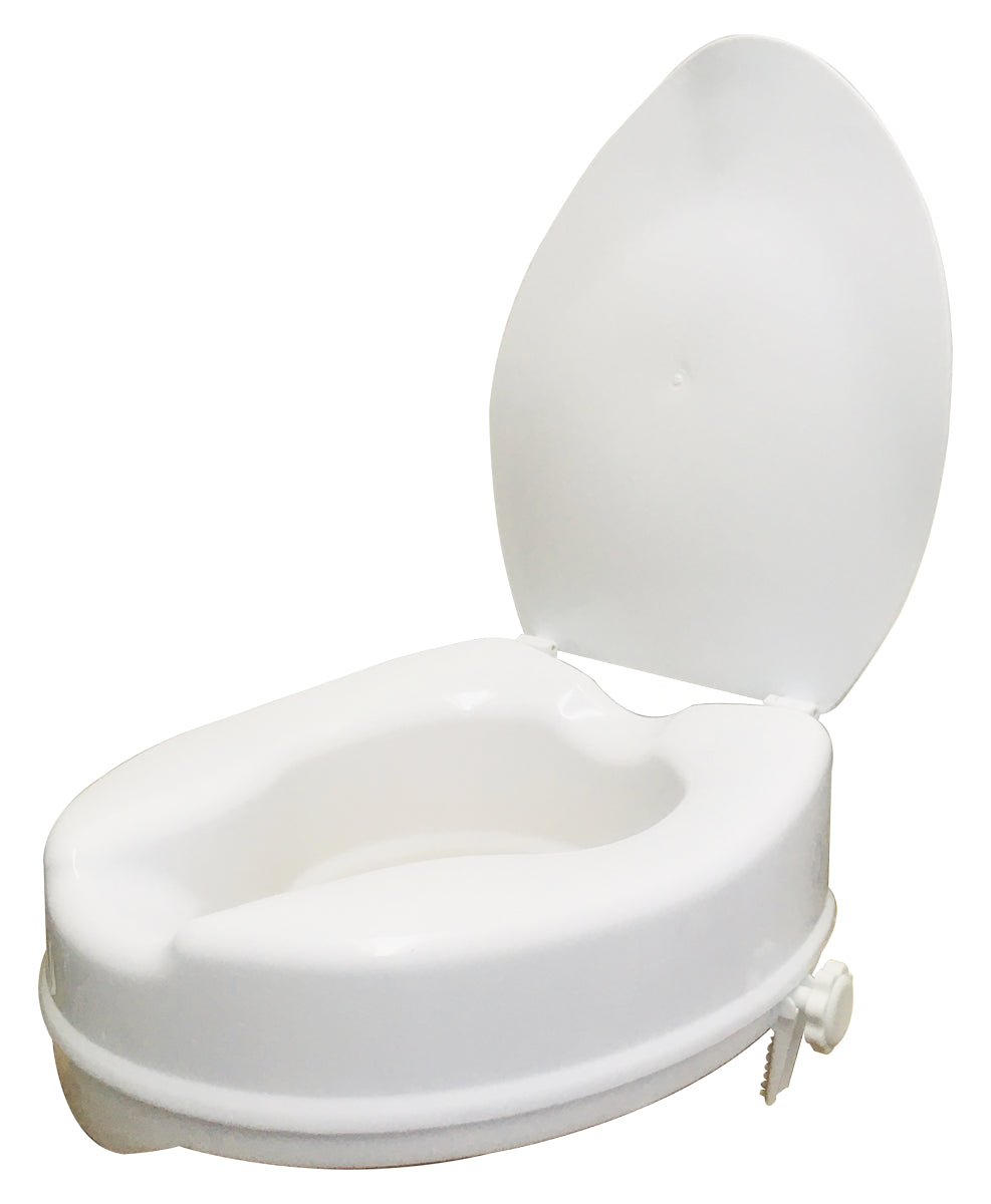 Aumento Para Wc Cómodo Extensión Con Tapadera MOD. 6741-4