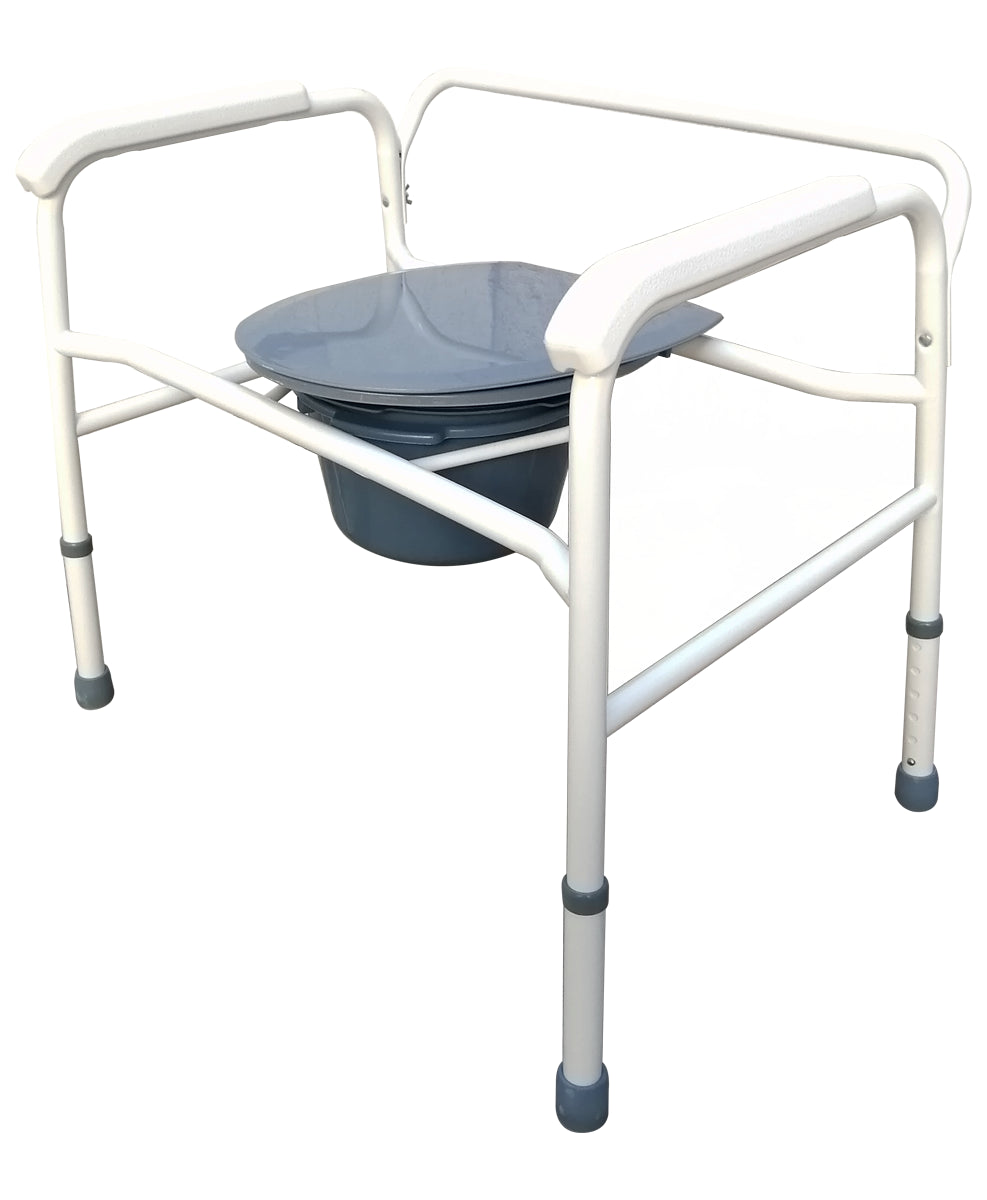 Silla Cómodo esmaltado doble extra ancho MOD. 653