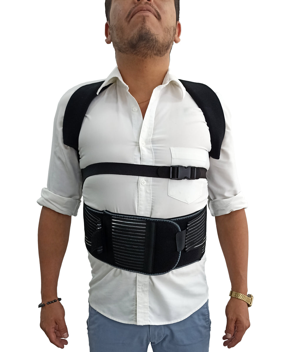 Faja Corset Dorso Lumbar Taylor Escoliosis Unisex MOD. 8166