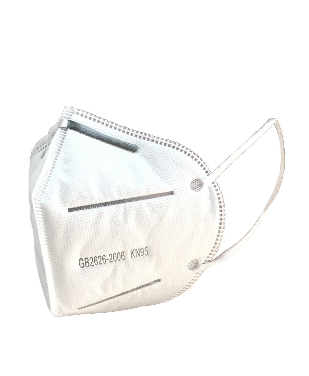Cubrebocas Mascarilla KN95 Blanco Caja Con 20 Piezas
