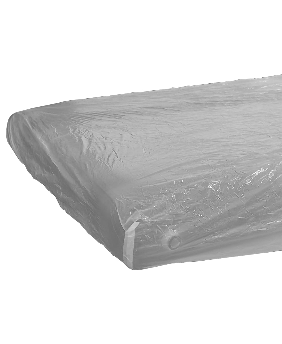 Cubre colchón Plástico Desechable Matrimonial Pack: 5 Piezas
