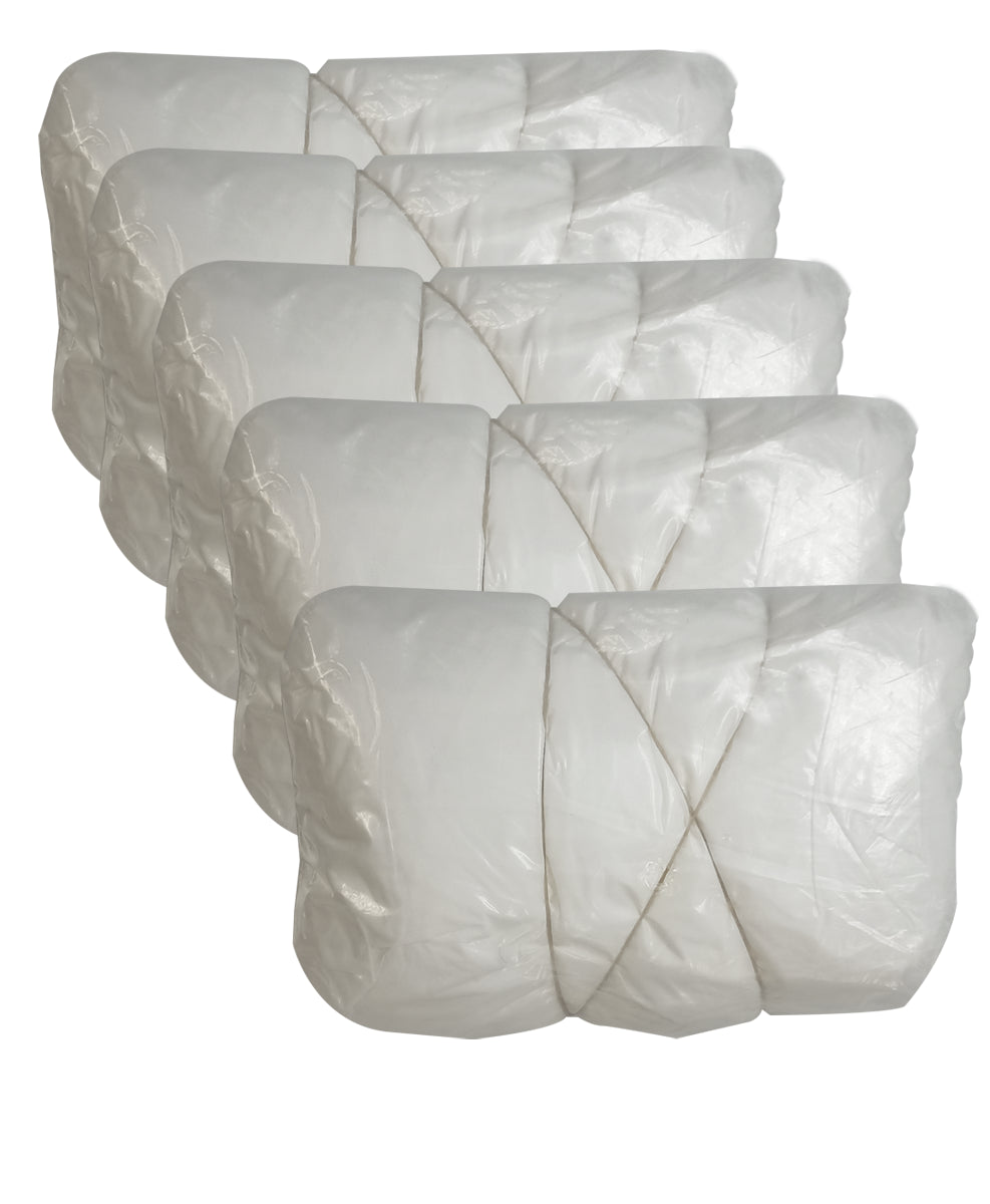 Cubre colchón Plástico Desechable Matrimonial Pack: 5 Piezas