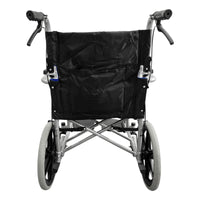 Silla De Traslado Ortiz Azul Con Negro