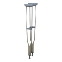 Muleta Axilar Ortopedica Adulto Aluminio Ajustable