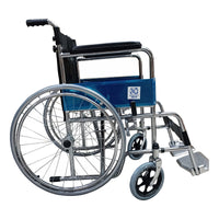 Silla De Ruedas Economica Adulto Cromada Desarmable Cromado