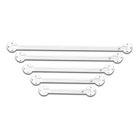 Agarradera Para Baño Metal Recta Cromada 24  (61cm)