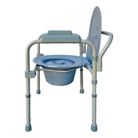 Silla De Baño Wc Cómodo Plegadizo De Aluminio Ortiz