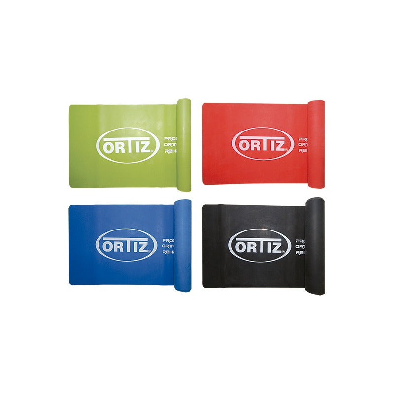 4 Bandas De Ejercicio Elásticas Terapéuticas Verde/rojo/azul/negro
