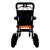 Silla De Traslado De Viaje Ultra Compacta Ortiz Negro Con Naranja