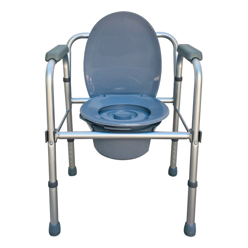 Silla De Baño Wc Cómodo Plegadizo De Aluminio Ortiz