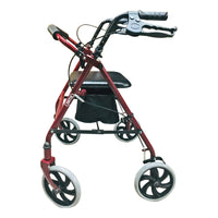 Andadera Rollator Economica Acero Tinto Plegable Ortiz