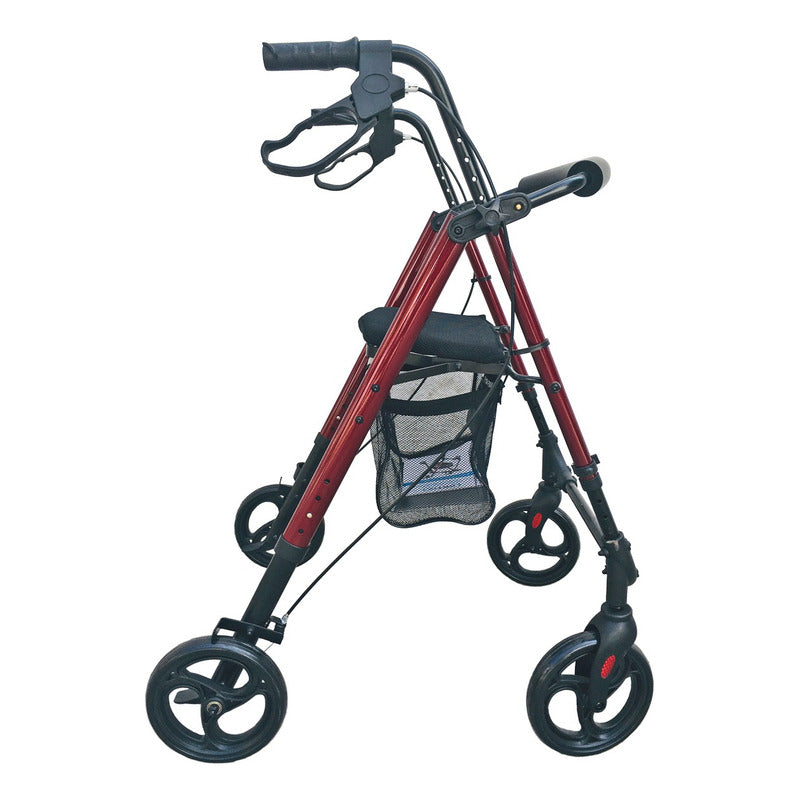 Andadera Rollator Compactable Altura Ajustable Ortiz