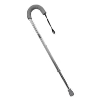 Baston Aluminio Puño Curvo Adulto Ortiz