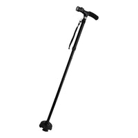 Bastón Plegable Con Lampara Negro