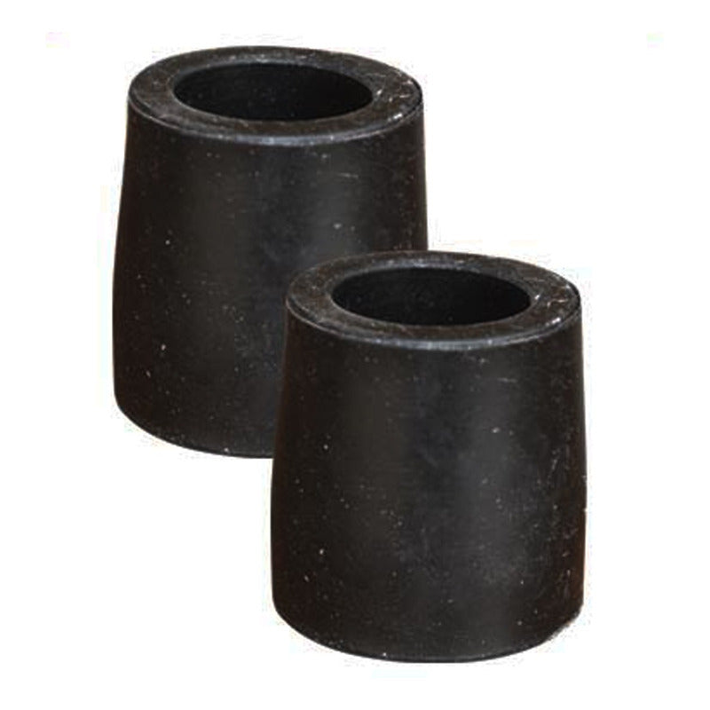 Par de regatones Tapon Hule Grande Para Andadera Tubo De 1