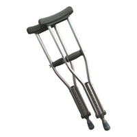 Muletas De Aluminio Infantiles Ajustables Gris
