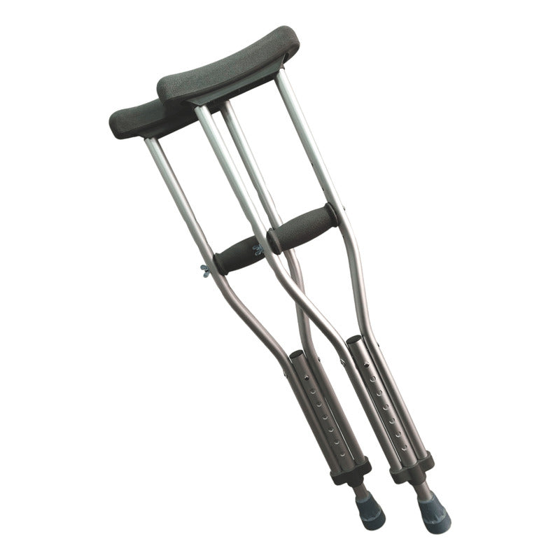 Muletas De Aluminio Infantiles Ajustables Gris