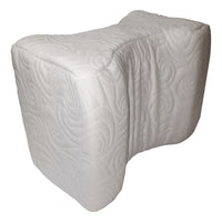 Almohada Ortopédica Memory Foam Rodillas Y Entrepierna Blanco