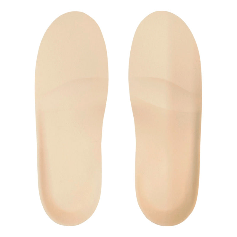 Plantilla Ortopedica Pie Plano Pelite C/barra Metatarsal Chico Largo Pie 23-25 Cm Beige Con Azul