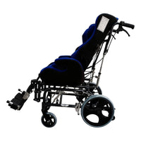 Silla De Ruedas Tipo Carreola Asiento Removible Cinchos Pci