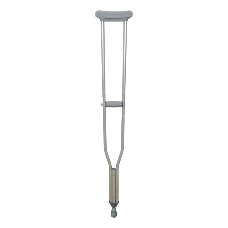 Muleta Axilar Ortopedica Adulto Aluminio Ajustable