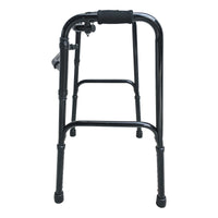 Andadera Plegadiza Caminable De Aluminio Adulto Negra