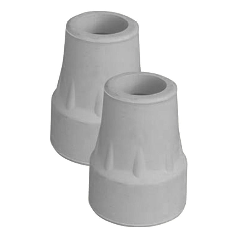 Regaton Tapon Hule Antiderrapante Muleta Tubo 7/8-2.24cm Par