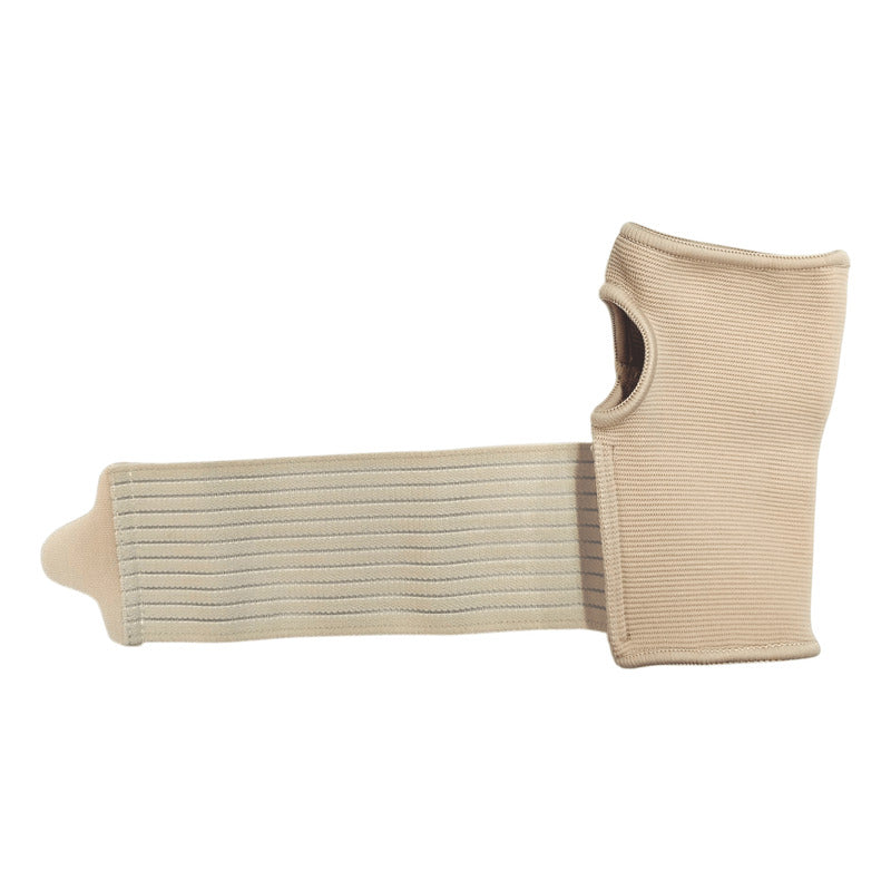 Muñequera Al Pulgar Con Banda Elástica Ortiz Beige Gde. Circ. Muñeca. 16-19 Cm