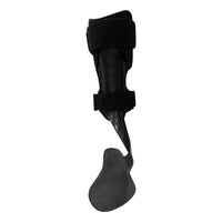 Férula Para Pie Péndulo Dinámica/fibra De Carbono. Negro Gde Der Base 28.5 Cm Altura 41.5 Cm