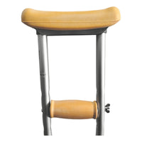 Muletas De Aluminio Pediatricas Ajustables Gris Gris