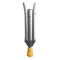 Muletas De Aluminio Pediatricas Ajustables Gris Gris