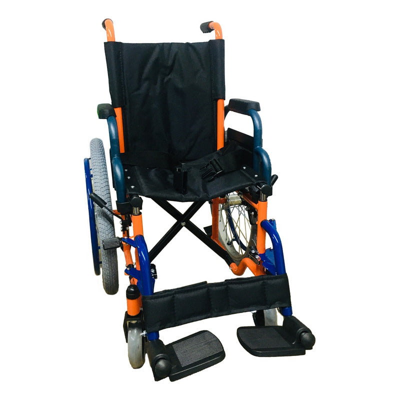 Silla De Ruedas Infantil Multicolor Multicolor