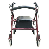 Andadera Rollator Economica Acero Tinto Plegable Ortiz